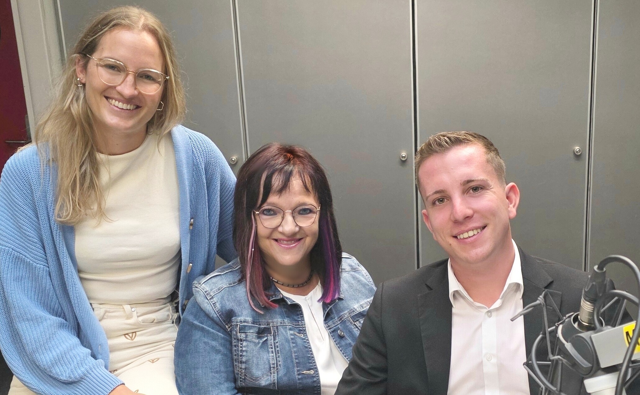 Diana Foidl, Marianne Hengl und Sebastian Sarg