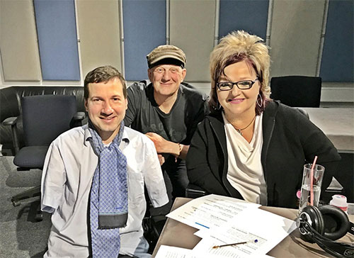 Marianne Hengl, Rainer Perle und Georg Fraberger im Gespräch
