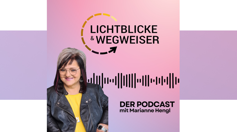 Überraschungsgast im neuen Podcast von Marianne Hengl