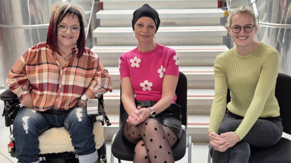 Sabine Gruber ist Gast von Marianne Hengl und Diana Foidl in „Stehaufmenschen“