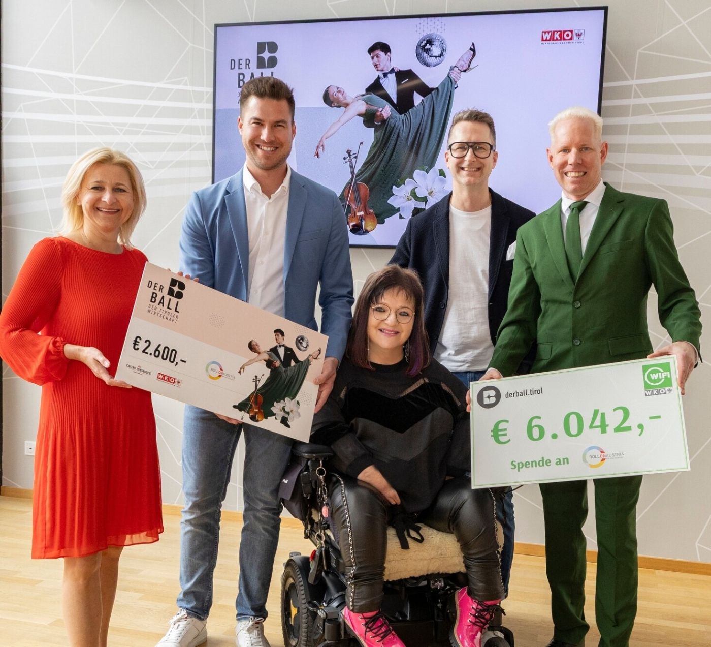 Dir. Mag. Evelyn Geiger-Anker, Elias Tollinger, Marianne Hengl, Jurij Pfauser, Mag. Paul Vyskovsky, CMC