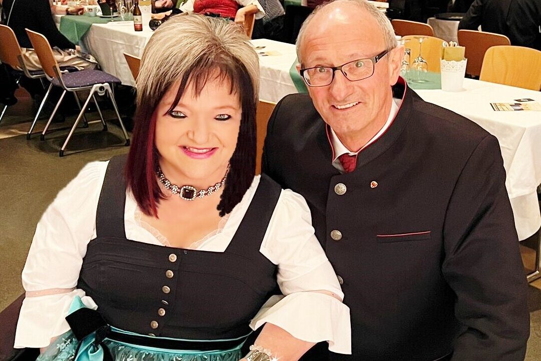 Marianne Hengl und der Landeshauptmann von Tirol Toni Mattle