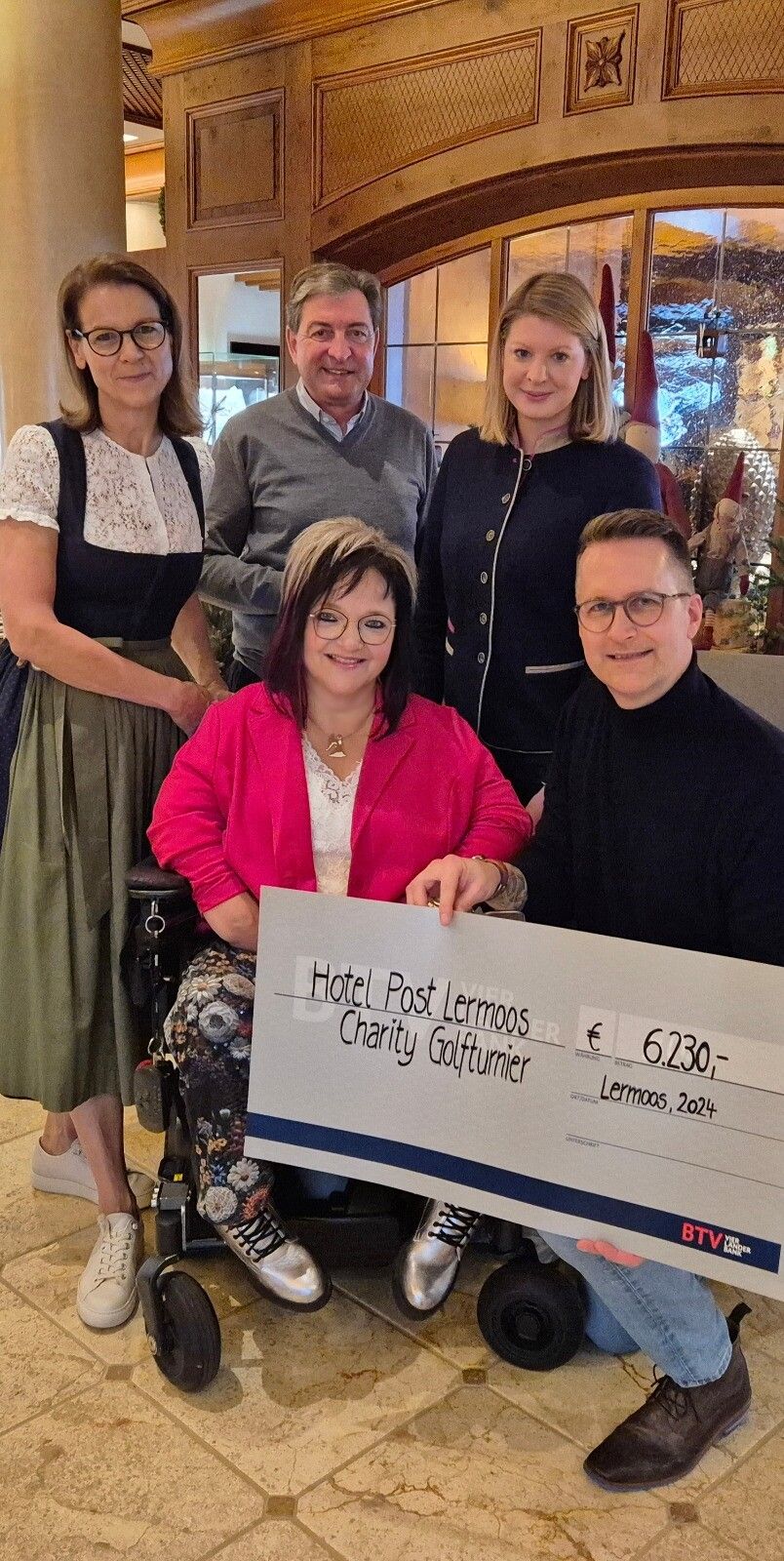 Familie Dengg und das RollOn-Team