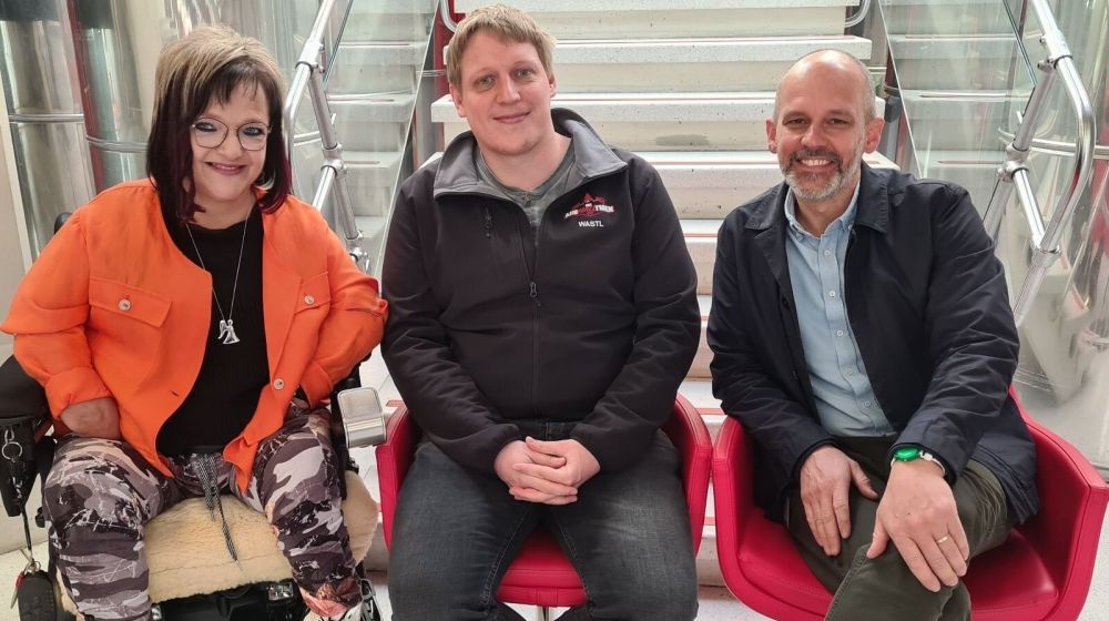 Sebastian Fehr ist Gast von Marianne Hengl und Sebastian Possert in „Stehaufmenschen“