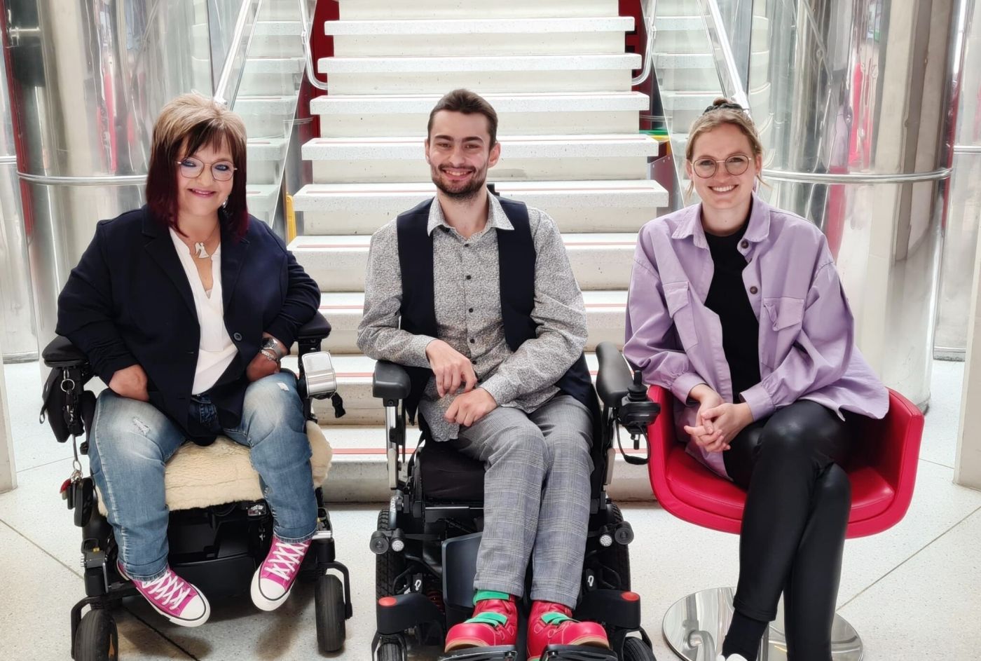 Marianne Hengl, Dominik Wurzer und Diana Foidl