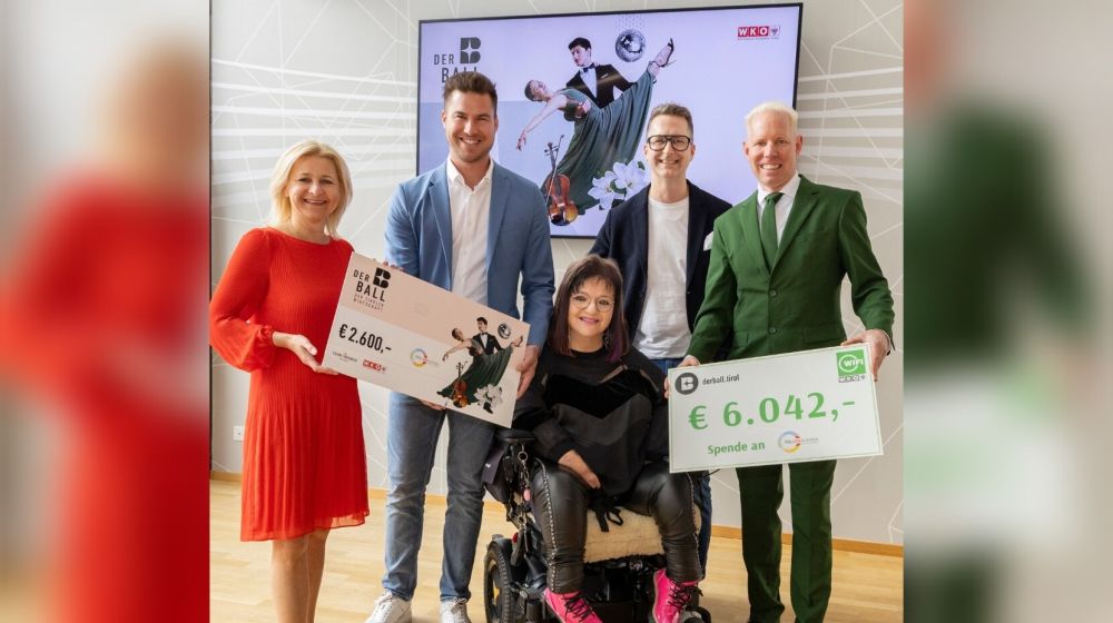 Ball der Tiroler Wirtschaft setzt starkes Zeichen der Solidarität für RollOn Austria
