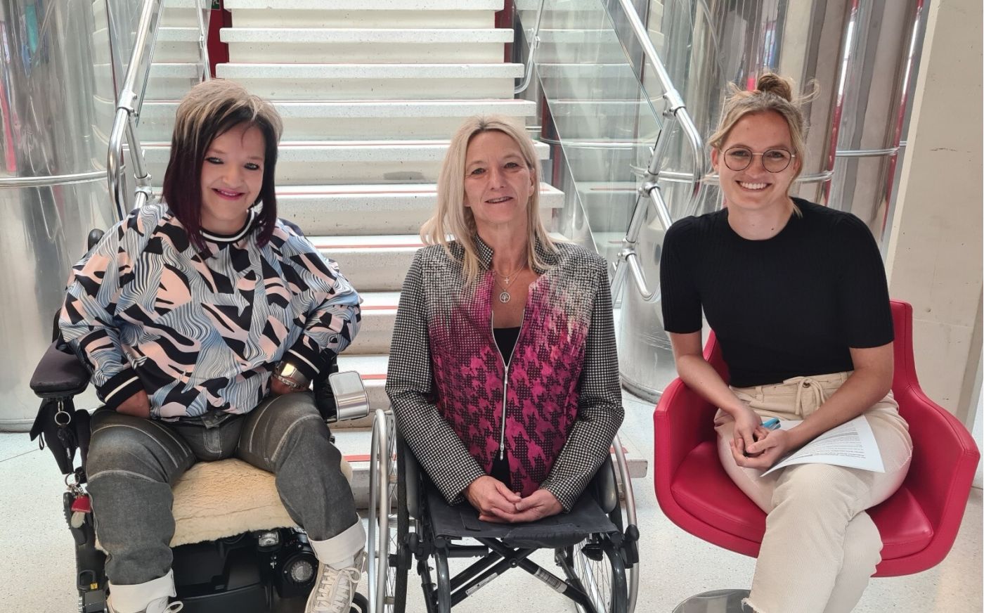 Marianne Hengl, Silke Naun-Bates und Diana Foidl