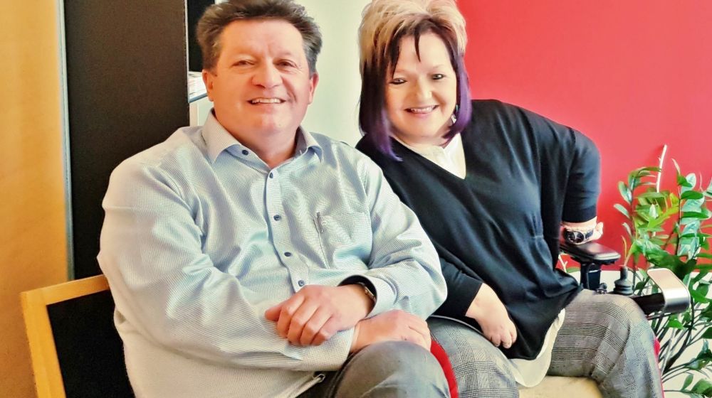 Ernst Schöpf, Präsident des Tiroler Gemeindeverbandes zu Besuch bei RollOn Austria