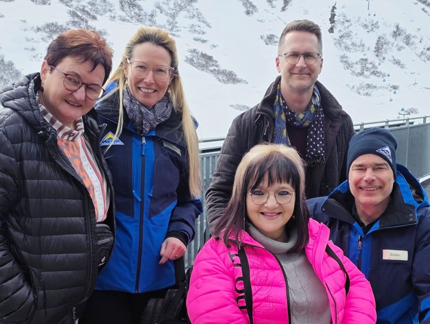 Ellen Krumbholz, Claudia Plangger, Marianne Hengl, Jurij Pfauser und Stefan Mangott