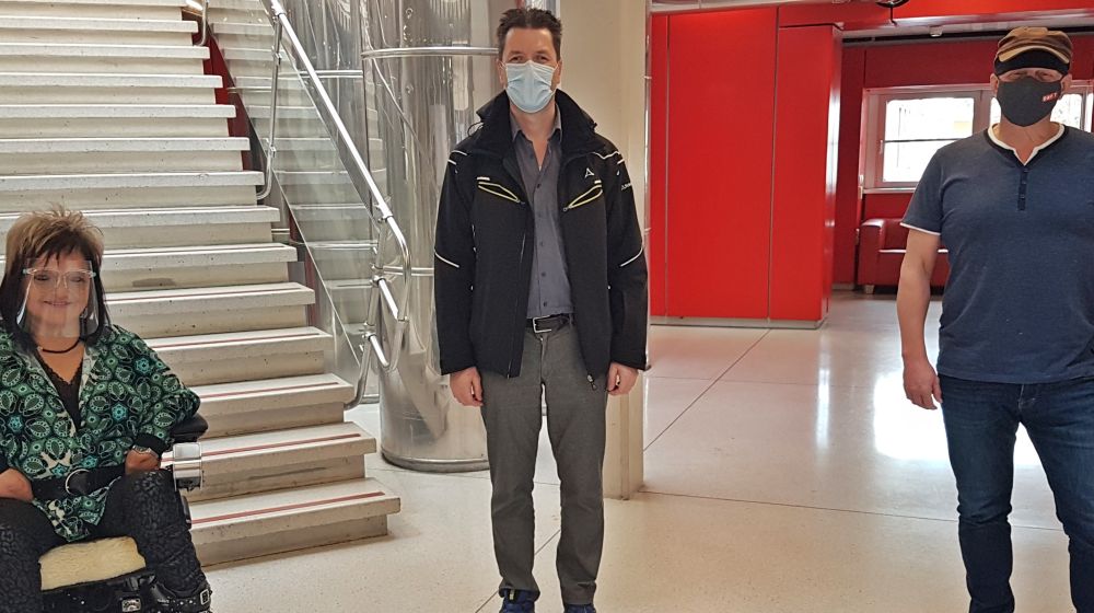 Jakob Bergmann in der Radiosendung "Stehaufmenschen"