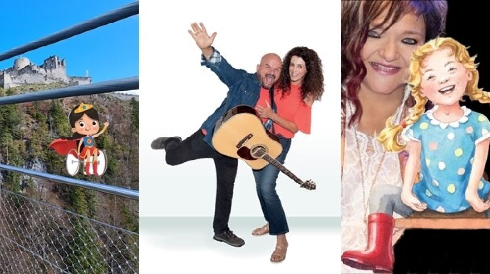 Eröffnung der allerersten rollstuhlgerechten Zipline in Europa