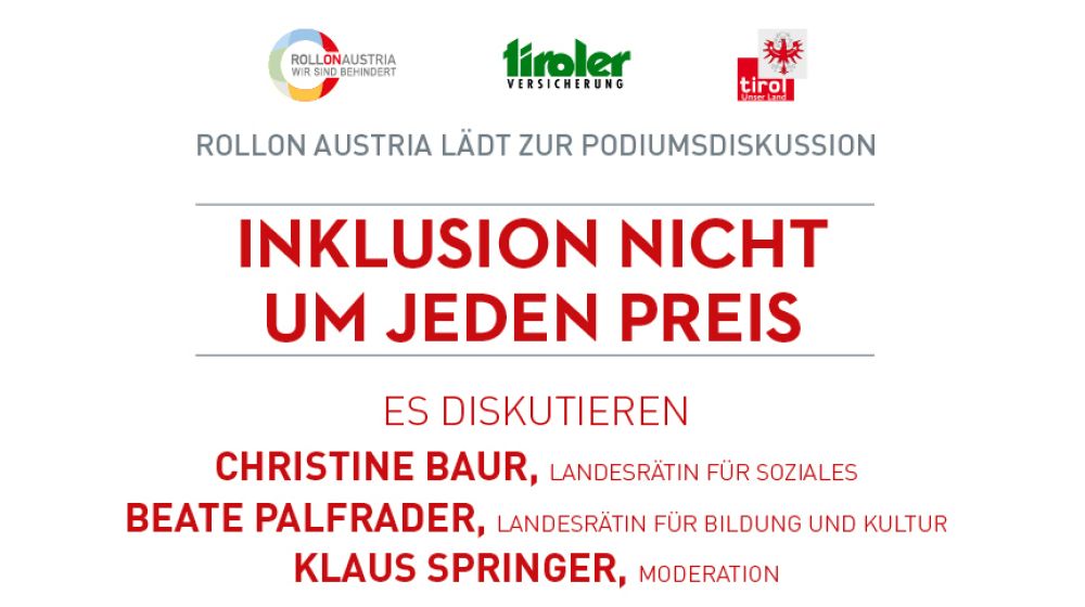 "Offen g'red bei RollOn Austria": Inklusion nicht um jeden Preis
