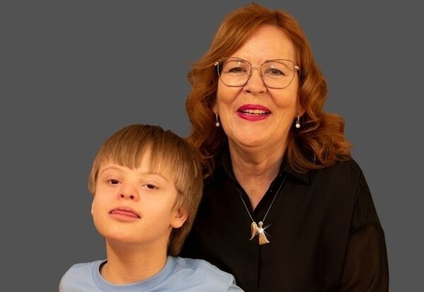 Michaela Neuner mit ihrem Sohn Paul